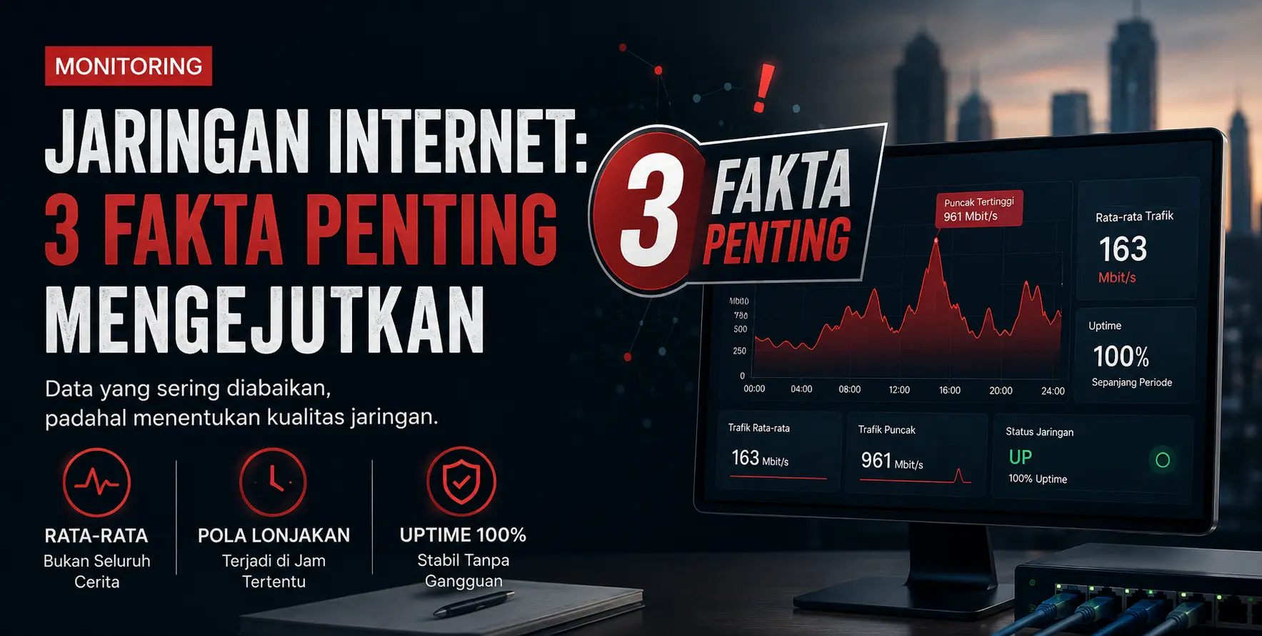 seandyarozano monitoring jaringan internet